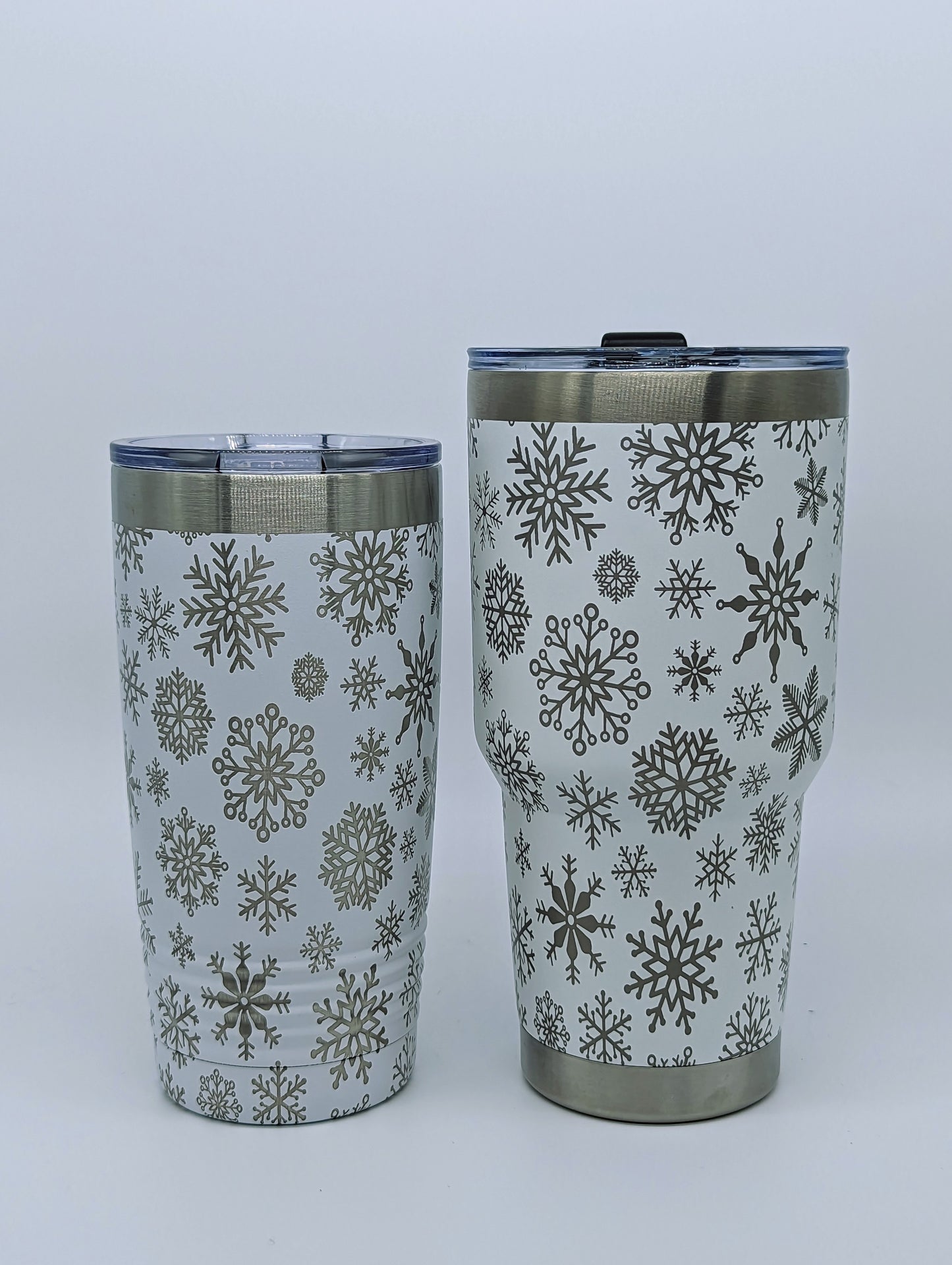 Snowflake Wrapped Tumbler