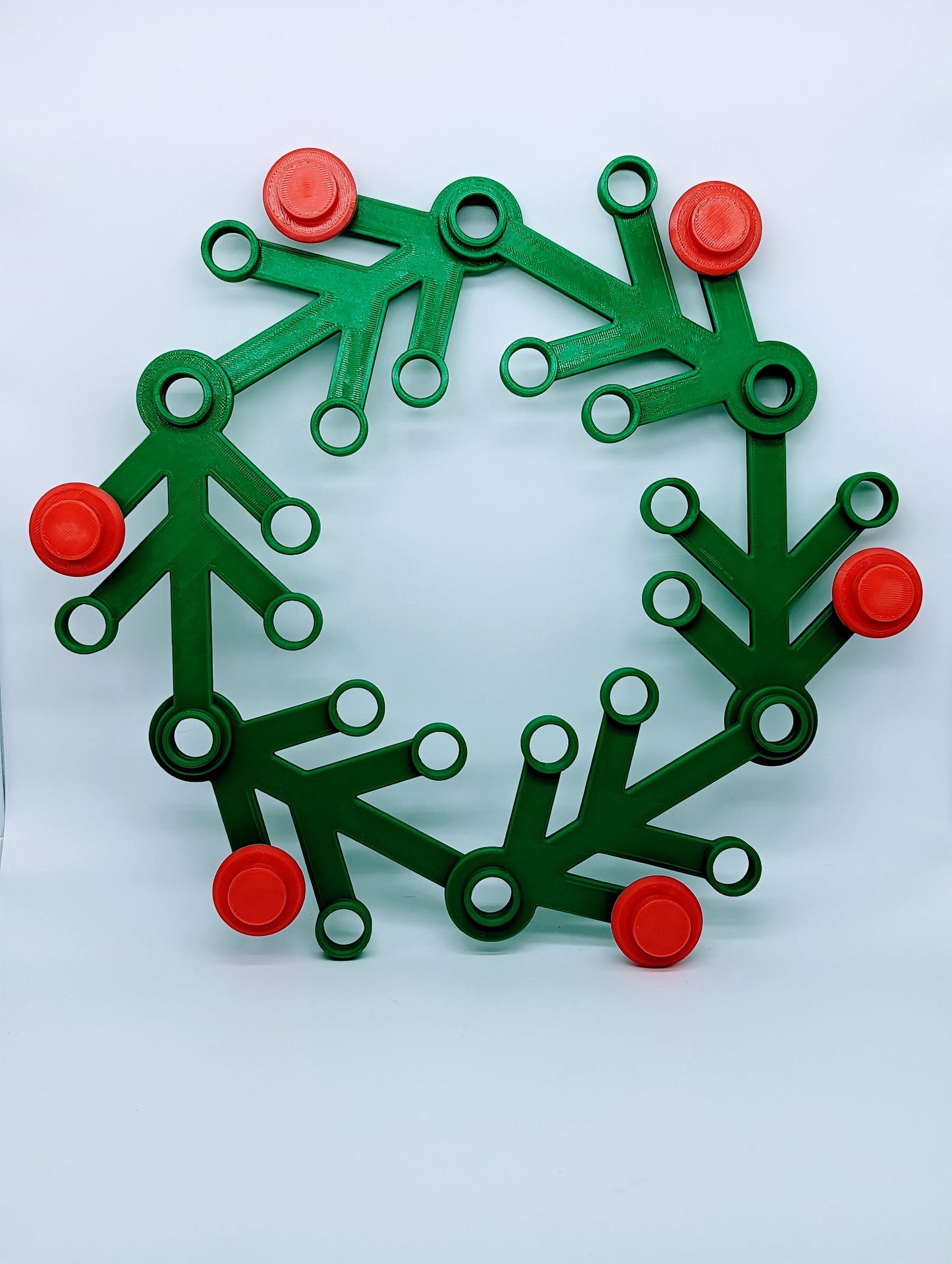 "LEGO" Inspired Wreath