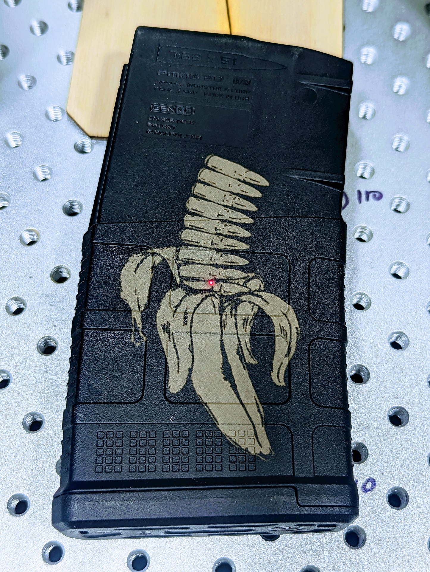 Custom Lasered PMAG