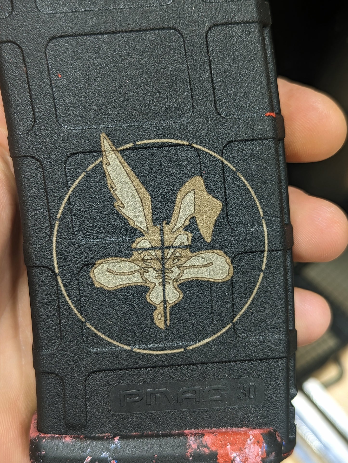 Custom Lasered PMAG
