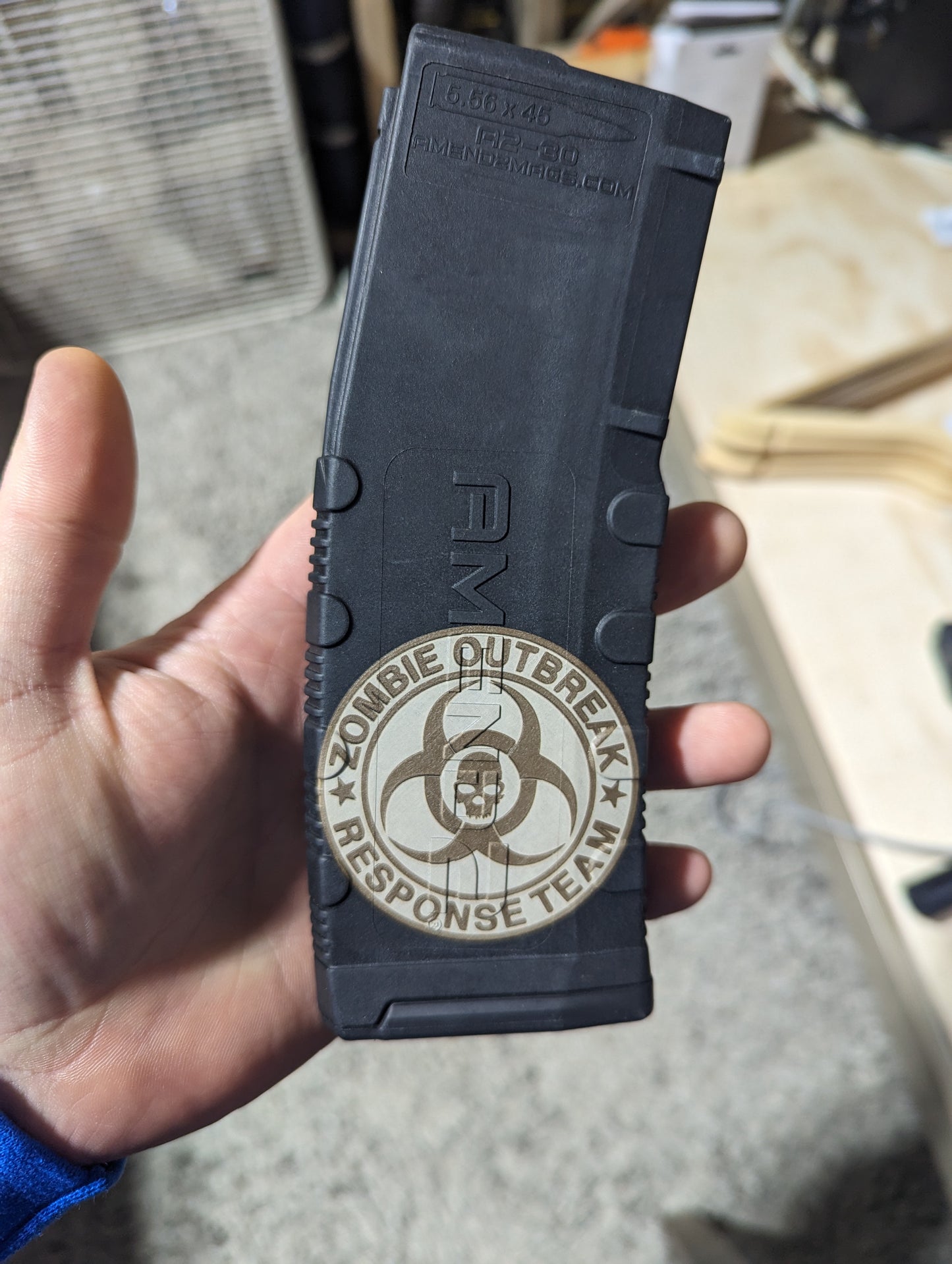 Custom Lasered PMAG
