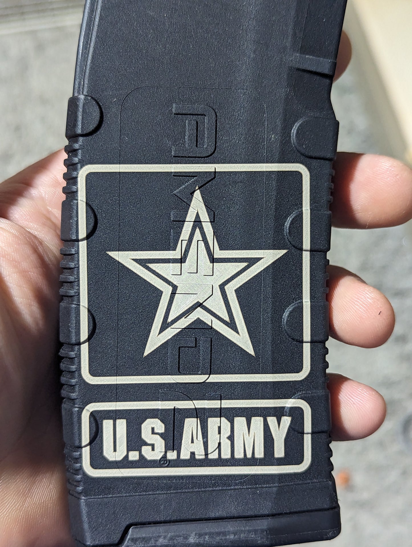 Custom Lasered PMAG