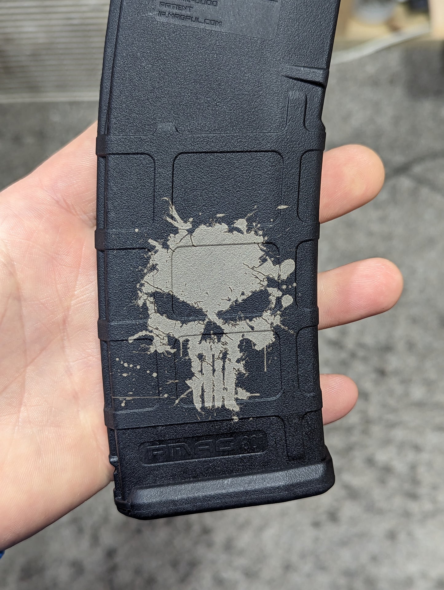 Custom Lasered PMAG