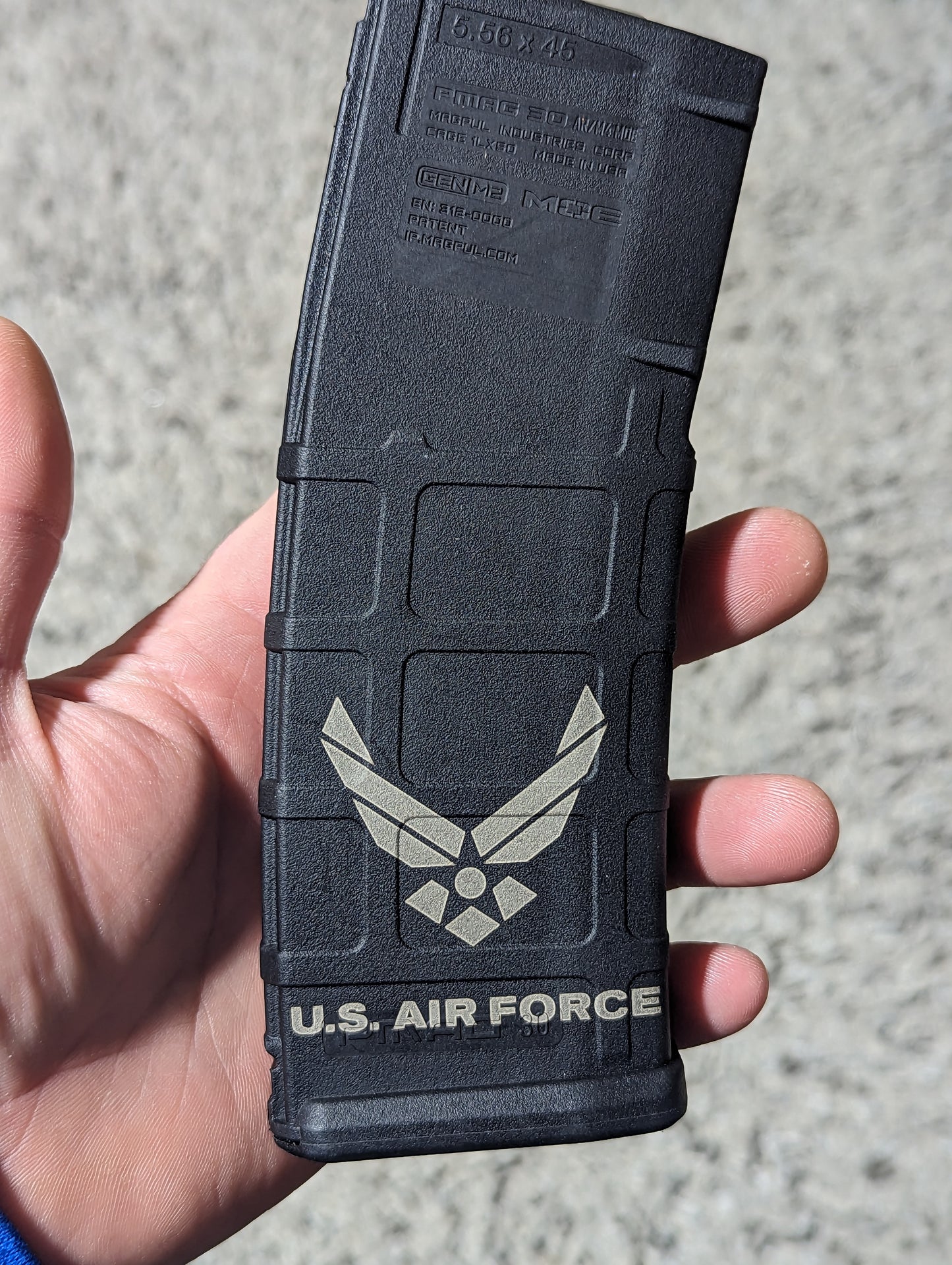 Custom Lasered PMAG