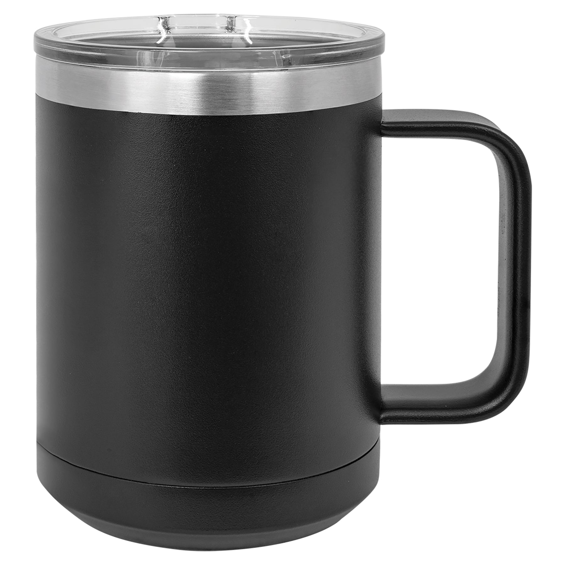 Personalized 15oz Stainless Steel Mug Black