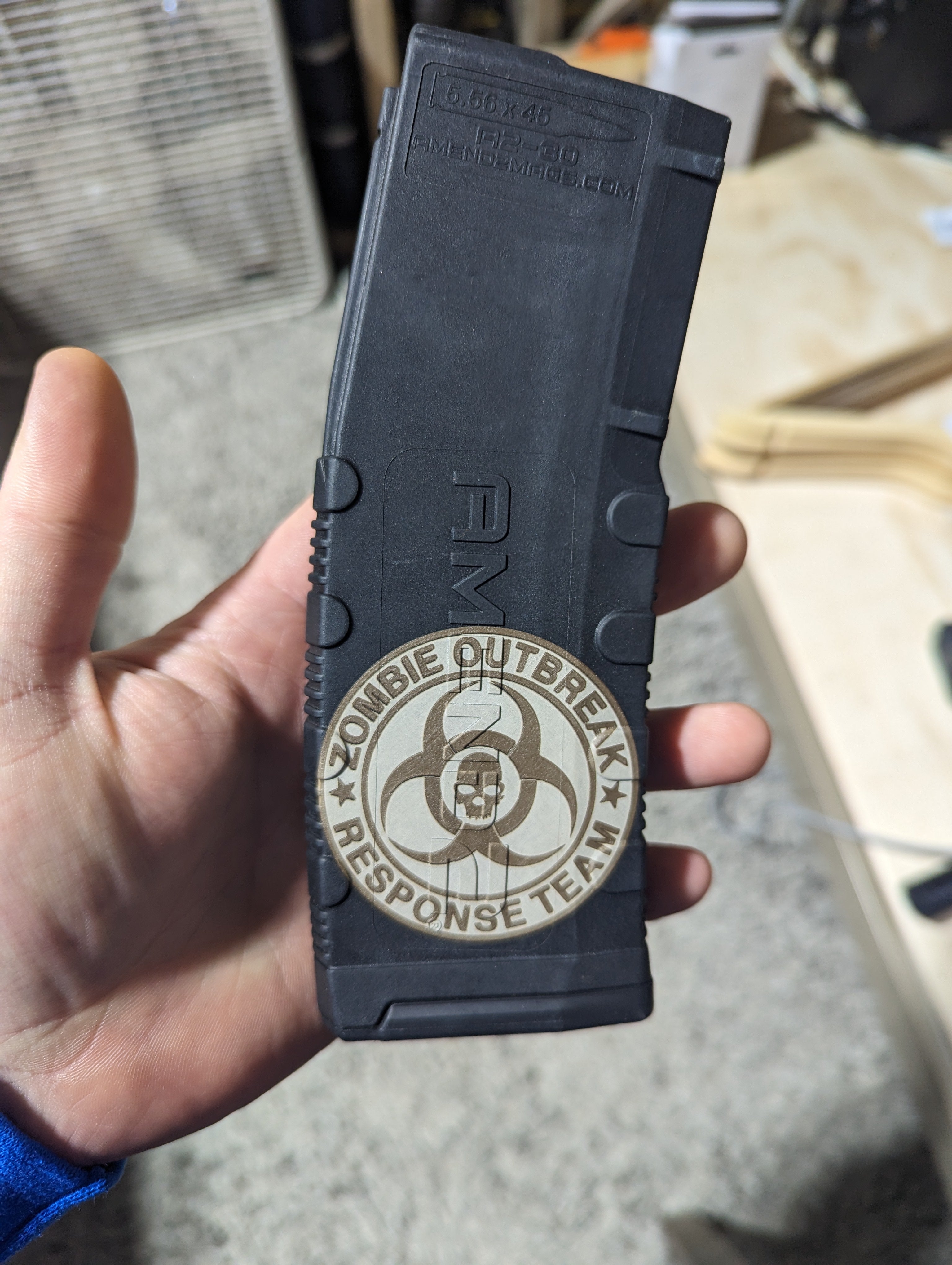 Pmag Labels Custom Lasered PMAG – Envision Design