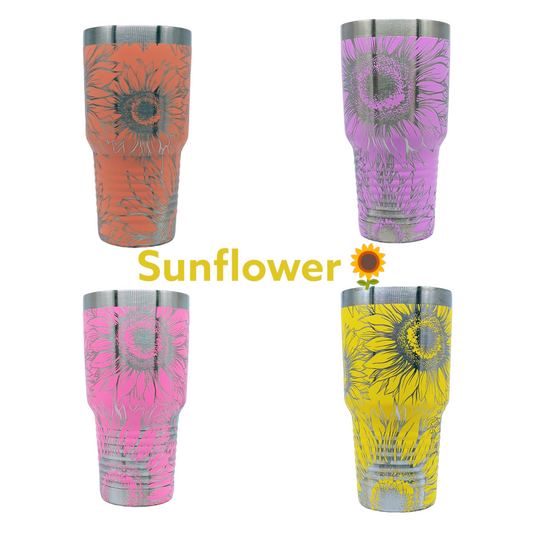 30oz Sunflower Tumbler