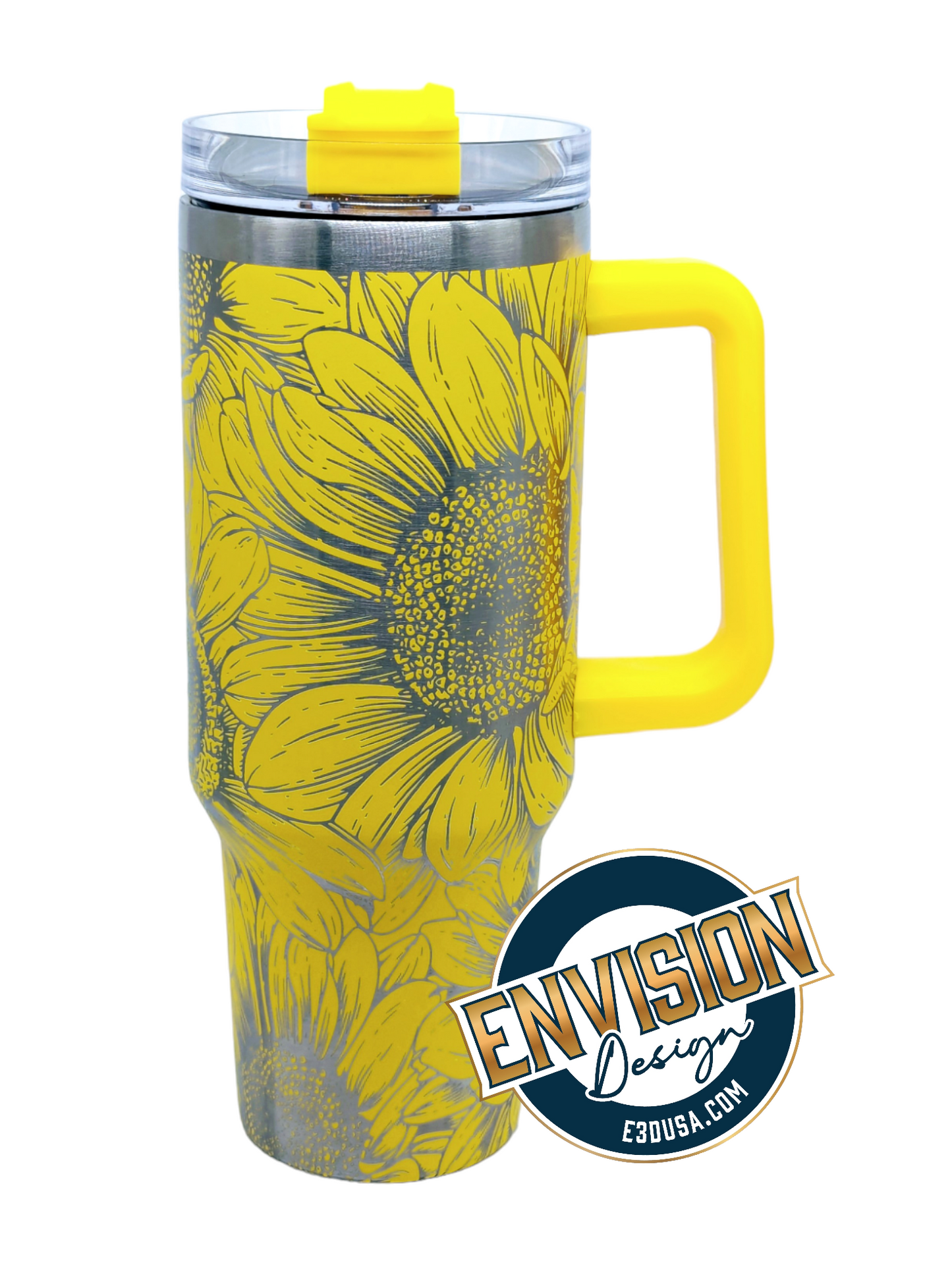 40oz Sunflower Tumbler